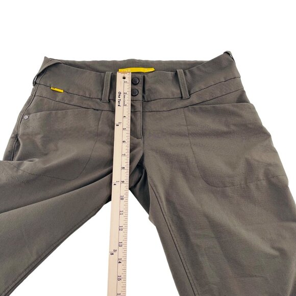 Lole Womens Outdoor Adventure Capri Pants Size 8 Green - Picture 5 of 7